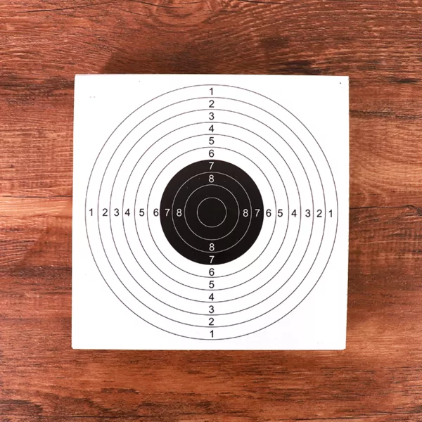 Shooting Accessories Circular Paper Targets Non-Adhesive Training Aim Shooting Paper Target 14 cm 100 pcs - Image 2