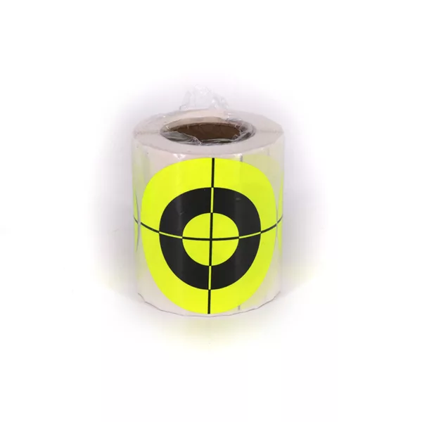 Adhesive Shooting Target Pasters -200pcs 3" Shooting Target Stickers Fluorescent Round Bullseye Target Dots for Shooting Strong - Image 2