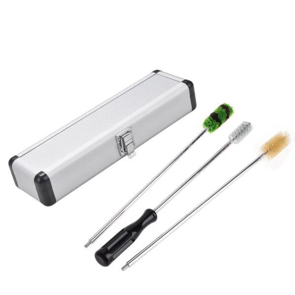 Aluminum Rod Brushes Cleaning Kit in Aluminium Box Professional Cleaner Set 12ga - Image 6