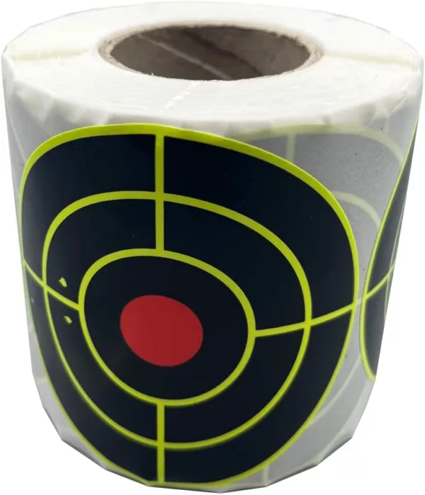 200pcs/Roll 4 inch Splatter Targets, Adhesive Range Shooting Targets for Archery Bow Hunting Practice Training