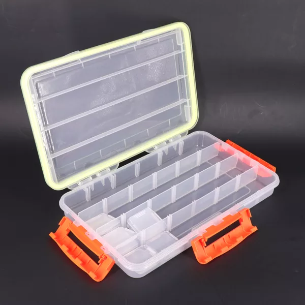 Divider Stowaway Utility Box Premium Tackle Storage Fishing Lures Hook Bait Box - Image 3