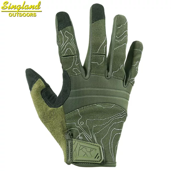 New Arrivals Driving Gloves Stocked Touch Screen Motorcycle Soft Riding Gloves Olive Green