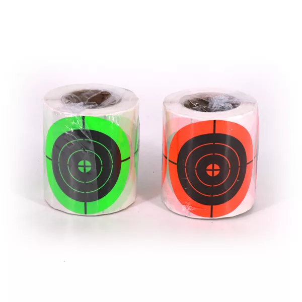 Fluorescent Round Bullseye Target Dots  Adhesive Shooting Target Pasters -200pcs 3" Shooting Target Stickers for Shooting Strong