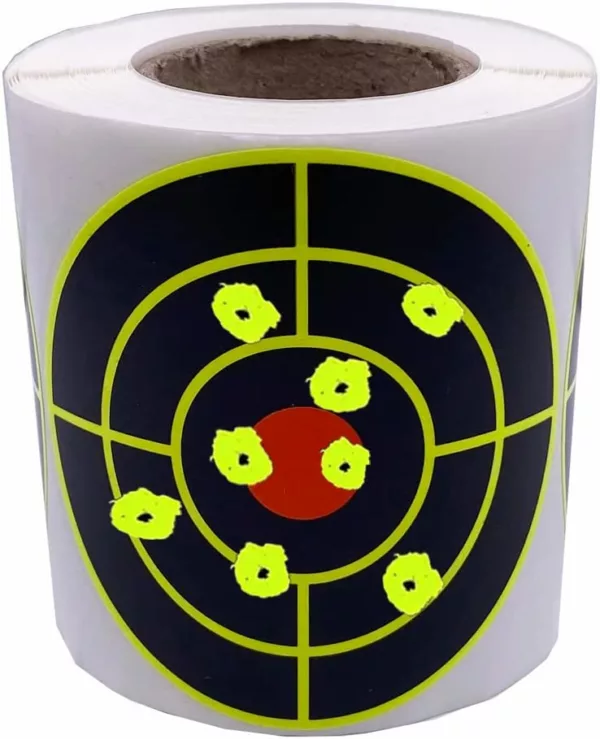 200pcs/Roll 4 inch Splatter Targets, Adhesive Range Shooting Targets for Archery Bow Hunting Practice Training - Image 3