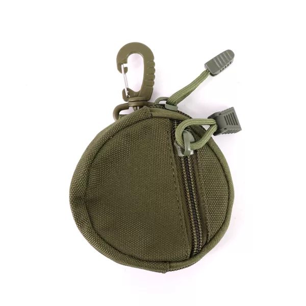 Camping Outdoor Tactical OD Green Multi-function Waterproof Wallet Zipper Waist Bag