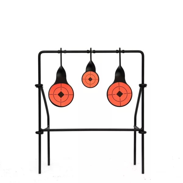 Outdoor Double Field Metallic Spinner Plinking Metal Auto Reset Shooting Target