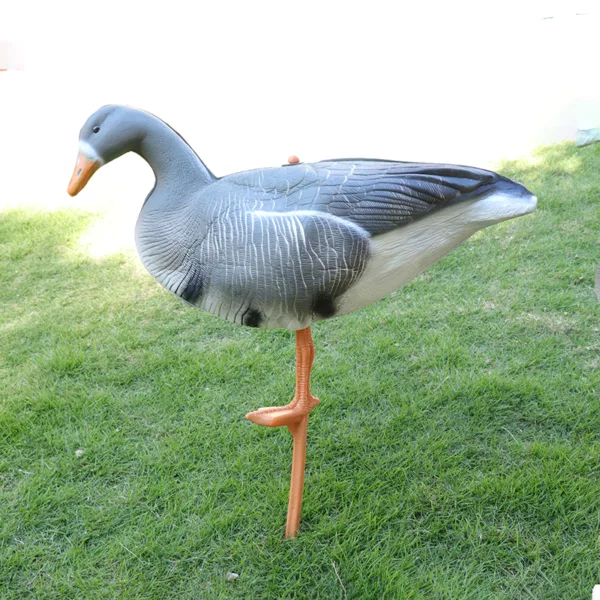 EVA Resting Garden Decoration Goose Decoy Feeding Standing 3D Foldable  Goose Decoy