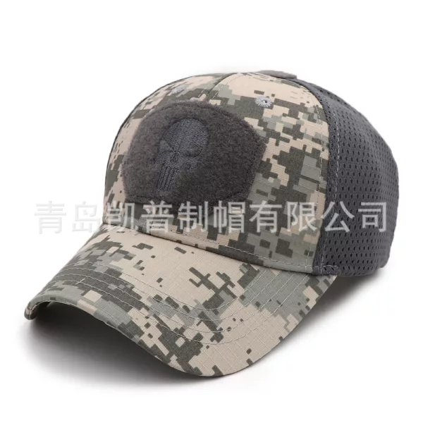 skull Embroid New Hat Baseball Hats Mountaineering Sun Hat ca p - Image 2