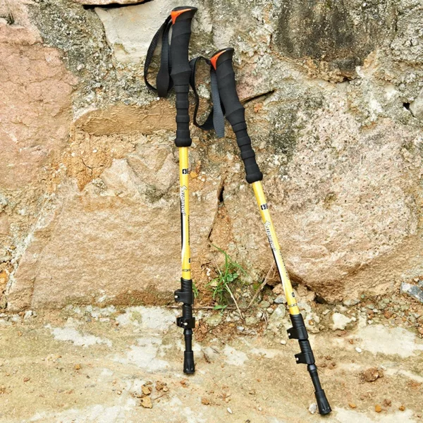 High Quality Light Weight Adjustable Trekking Stick Walking Pole