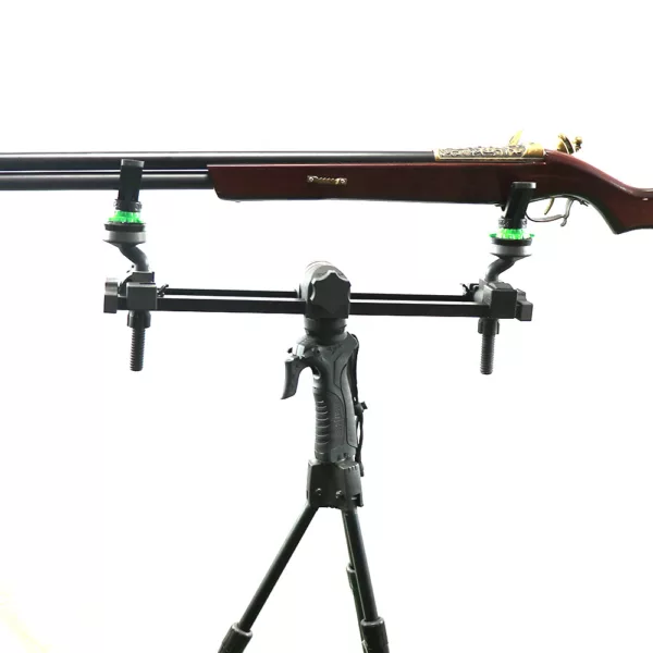 Adjustable Ambidextrous Rifle Shooting Rest for Outdoor Range Camera Stick  Two-piont Gun Rest - Image 6