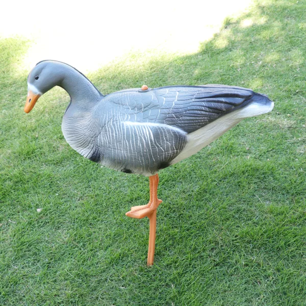 EVA Resting Garden Decoration Goose Decoy Feeding Standing 3D Foldable  Goose Decoy - Image 2