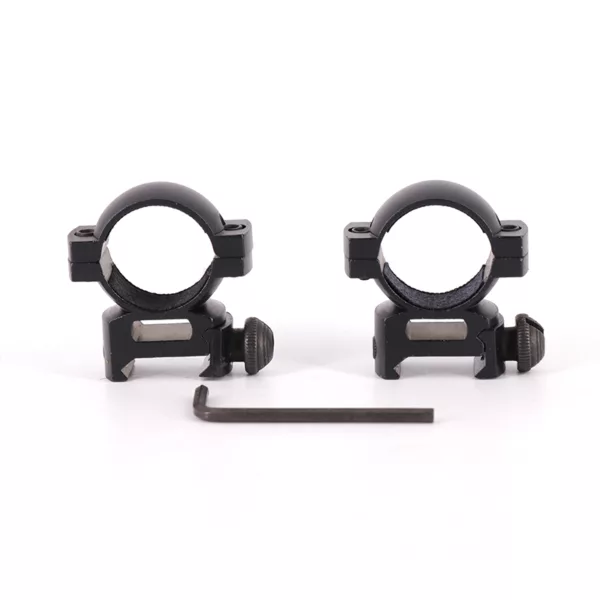 Shooting Hunting 25 mm Scope Rings Medium 1" Profile Scope Mounts - Image 2