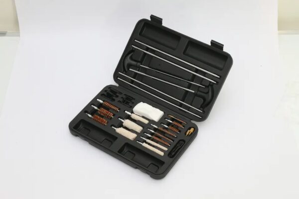 Shooting Accessories Universal Cleaning Kit Aluminum Rod Brushes Set in Plastic Box Professional Cleaner Set - Image 2