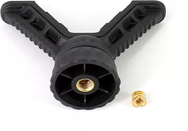 V Yoke Rest Top Mount Attachment with Camera Thread Socket for Shooting Hunting Monopod Bipod Tripod - Image 2