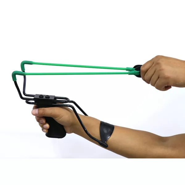 Deluxe Folding adjustable Slingshot With Wrist Support - Image 6