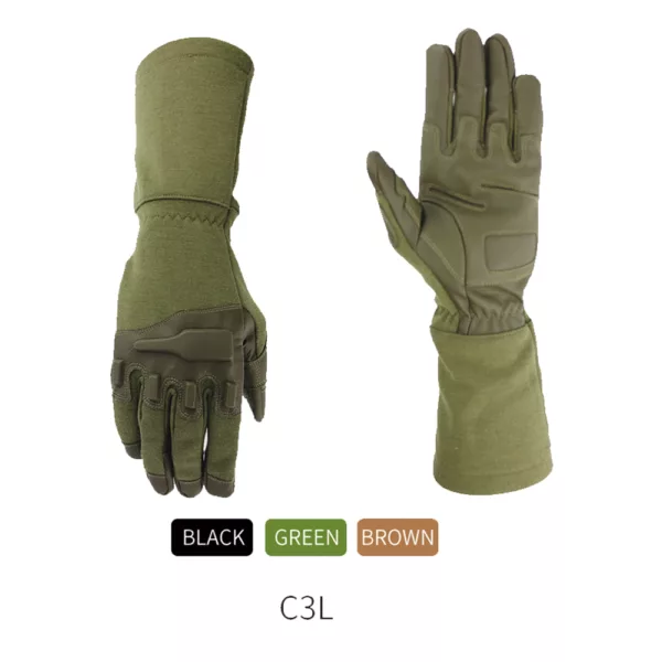 B18 Stock Hard Knuckle Gloves for Hiking Cycling Climbing Outdoor Camping Sports Touch Screen Gloves - Image 3