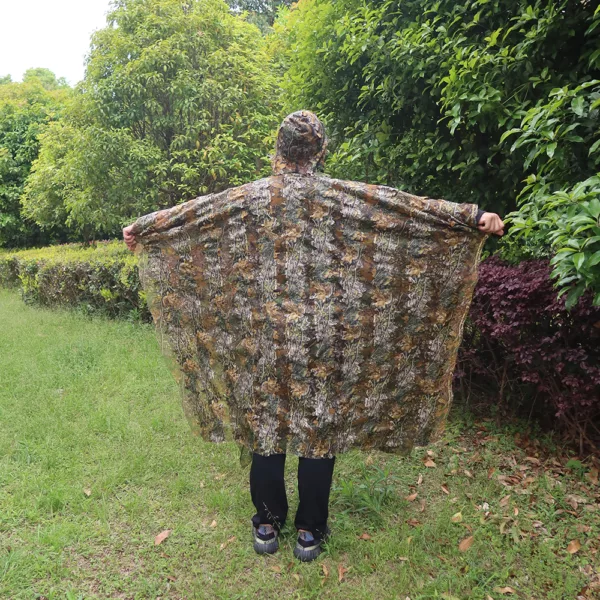 New Arrivals 3D Leaves Woodland Brown Camouflage Clothing Clothes and Pants for Hunting Shooting Ghillie Suit Camo Suit - Image 3