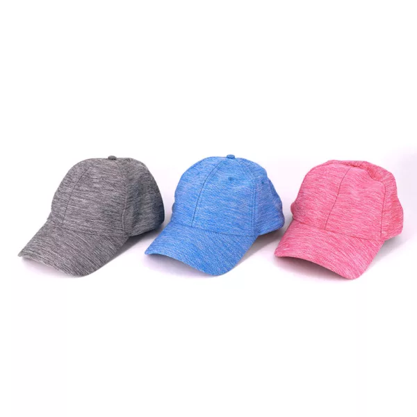 Solid Color Mesh Baseball Cap Quick Drying Breathable Hat Sun Protection Hat Adjustable Tennis Golf Fishing Cap