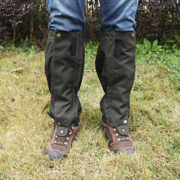 Outdoor Anti-Tear Ankle Gaiters Hiking Walking Climbing Hunting Waterproof Gaiter - Image 5