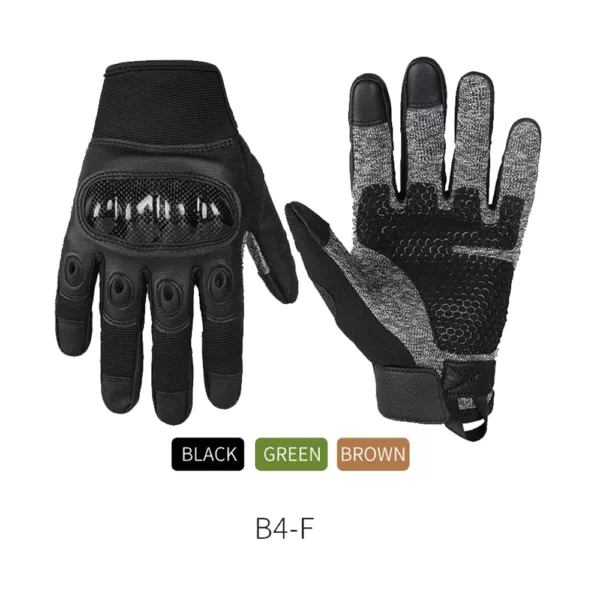 C4L Stock Hard Knuckle Gloves for Hiking Cycling Climbing Outdoor Camping Sports Touch Screen Gloves - Image 3