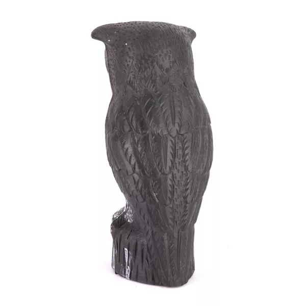 Outdoor Hollow Design Bird Deterrent Garden Protector PE Material Painted Garden Protector Realistic Owl Decoy - Image 5