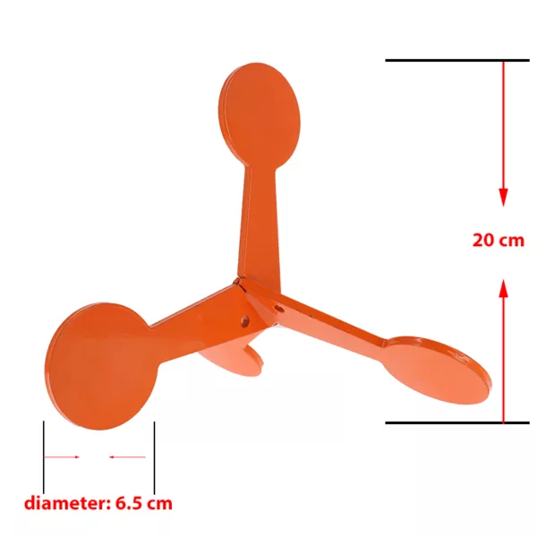 Orange Outdoors target Walking Jumping Flipping Target Lightweight  Target - Image 2