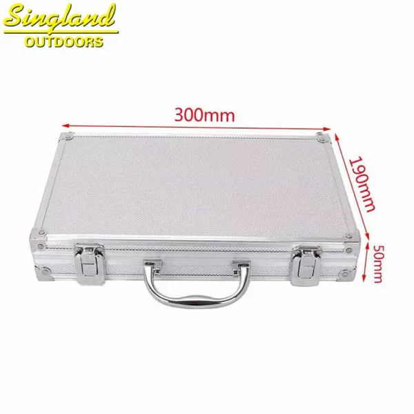 Shooting Accessories Universal Cleaning Kit in Aluminum Box 26 pcs Cased Cleaning Kit - Image 4