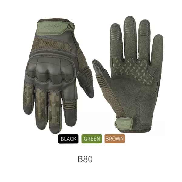 B22-6 Stock Hard Knuckle Gloves for Hiking Cycling Climbing Outdoor Camping Sports Touch Screen Gloves - Image 5