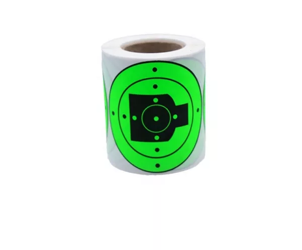 Outdoor Paper Target Sticker 7.6cm 3inch Sticker Target 200pcs Shooting Roll Adhesive Targets - Image 4