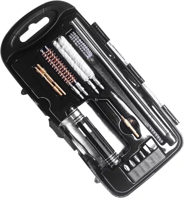 Professional Universal Cleaning Kit .22cal/5.56mm .30cal/7.62mm Brushes Set Cleaning Tool with Screwdriver Set of 6 Bits - Image 6