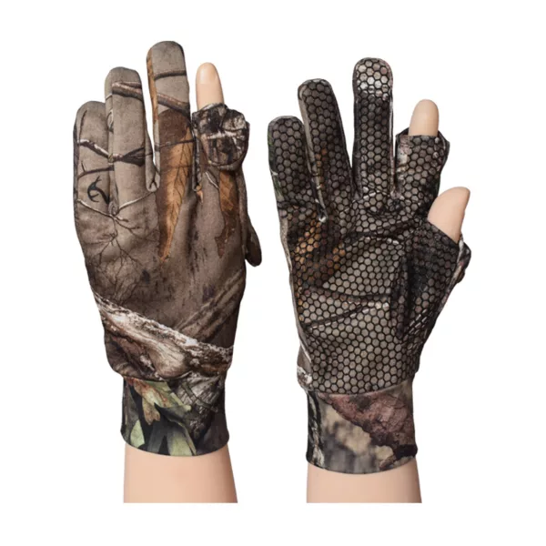 Camouflage Hunting Gloves Full Finger Fingerless Gloves Pro Anti-Slip Camo Glove Archery Accessories Hunting Outdoors - Image 4