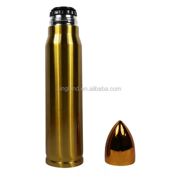 850ml Stainless Steel Vacuum Flask Bullet Shape Tumbler Thermo Bottle Vacuum Insulated Cup Travel Mug No Logo - Image 2