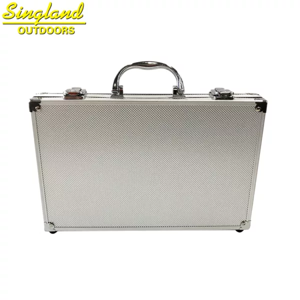 Shooting Accessories Universal Cleaning Kit in Aluminum Box 26 pcs Cased Cleaning Kit - Image 5