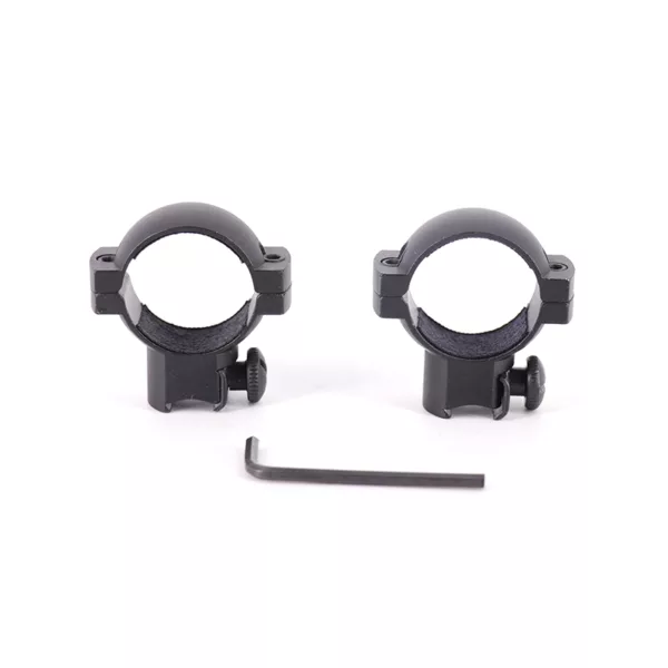 Tactical Shooting Hunting 25 mm Scope Rings Medium 1" Profile Scope Mounts - Image 2