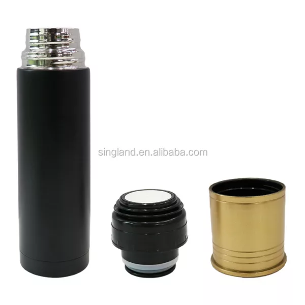 Stainless Steel Vacuum Flasks Shotgun Shell Style Vacuum Bottle Double Wall Insulated Thermos Sports Bottles 350 ml - Image 5