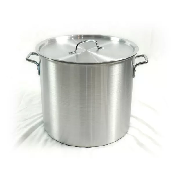 Singland Cooking Home Kitchen Pot 48-Quart All Purpose Aluminum Stockpot with Lid