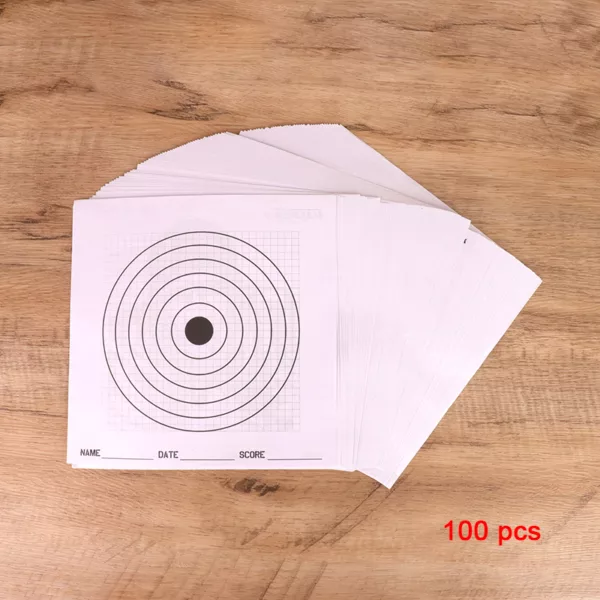 Shooting and Hunting Accessories Circular Paper Targets Training Aim Shooting Paper Target 100pcs - Image 4