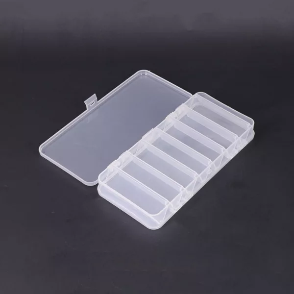 Hot Selling Waterproof Double Sided Visible Hard Fishing Tackle Container Fishing Lure Box with 14 Compartments - Image 3