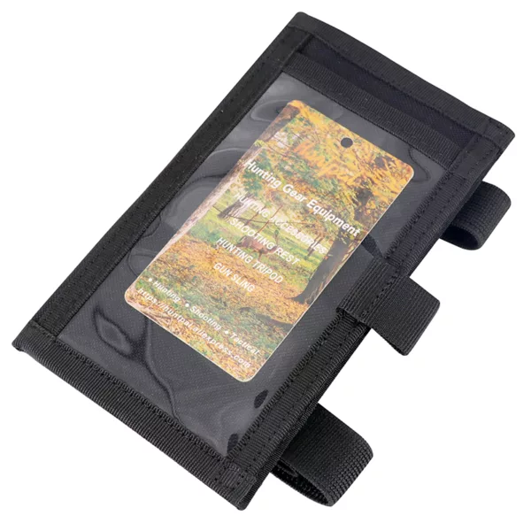 Camping Accessories Wrist Map Holder Armband Sleeve Arm Pouch Black