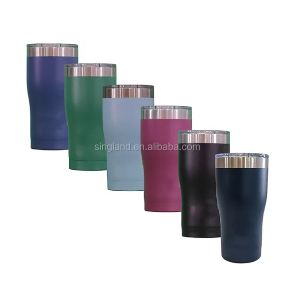 20 OZ Stainless Steel Vacuum Insulated Tumbler Travel Mug Coffee Cup with Lid Insulated Auto Cup - Image 3