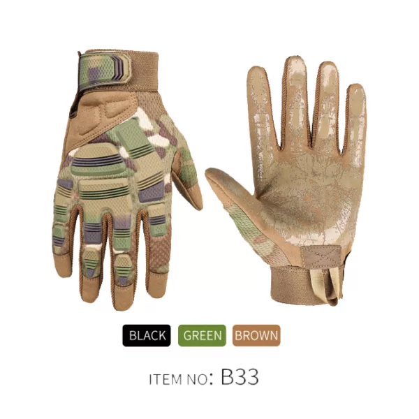 Stock Hard Knuckle Tactical Gloves for Hiking Cycling Climbing Outdoor Camping Sports Touch Screen Gloves - Image 3