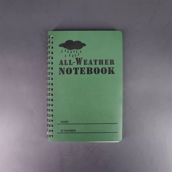 Waterproof All Weather Shower Pocket  Writing Notebook with Cover Steno Pad Memo Tearpoof Notebook - Image 5