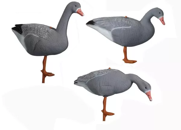 XPE Foam Dummy Goose Feeding Resting Standing Goose Garden Decoration 3D Foldable Lifelike FullBody Goose Hunting Shooting Decoy - Image 2