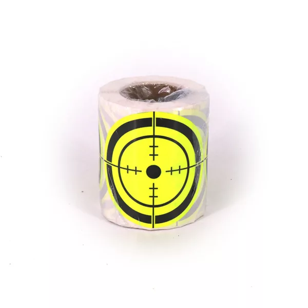 3" 200pcs Shooting Target Stickers Fluorescent Round Bullseye Target Dots for Shooting Strong Adhesive Shooting Target Pasters - Image 6