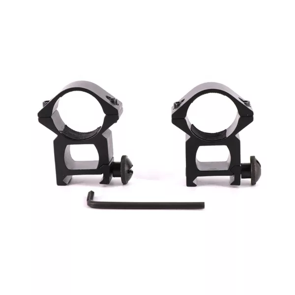 High Quality Tactical Hunting Air Gun Glock Adjustable Picatinny Rails 1" Rings - Medium 1.20" Scope Mount - Image 2