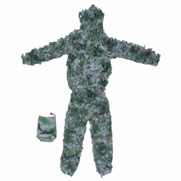 3D Multi Colors Woodland Camouflage Clothing Clothes and Pants for Hunting Shooting Wildlife Ghillie Suit - Image 2