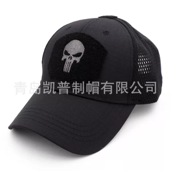 skull Embroid New Hat Baseball Hats Mountaineering Sun Hat ca p - Image 4