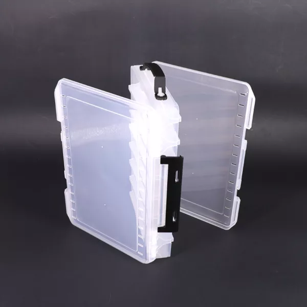 Outdoor Multifunctional  Plastic Storage Box Double Side Professional Fishing Lures Hook Bait Box - Image 6