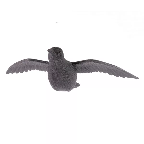 Flying Position With Angled Wings Realistic Plastic PE Material Garden Decoration Outdoor Hunting Crow Decoy - Image 3