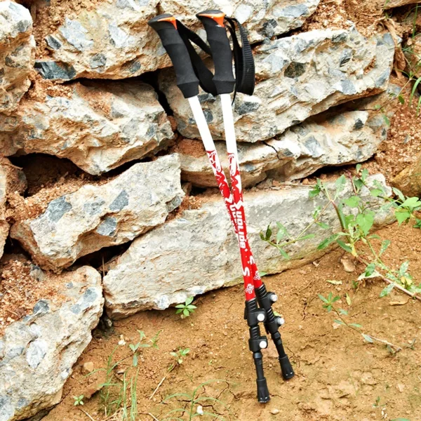 Outdoor Hiking Backpack Light Weight Adjustable Trekking Pole